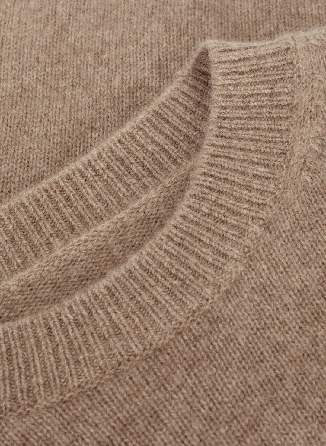 Cropped cashmere sweater - Imagen 4
