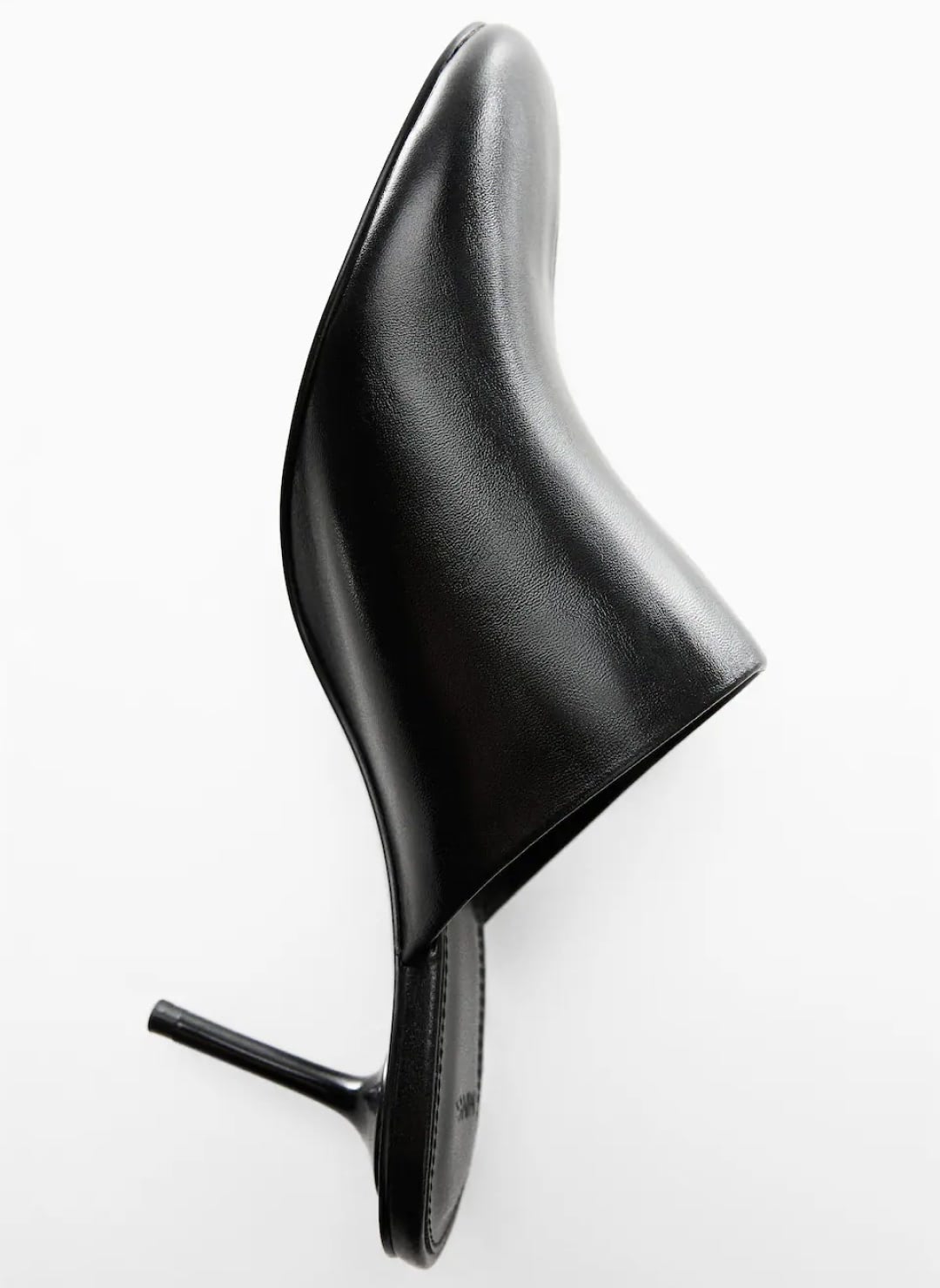 Stiletto heel leather mules - Imagen 2