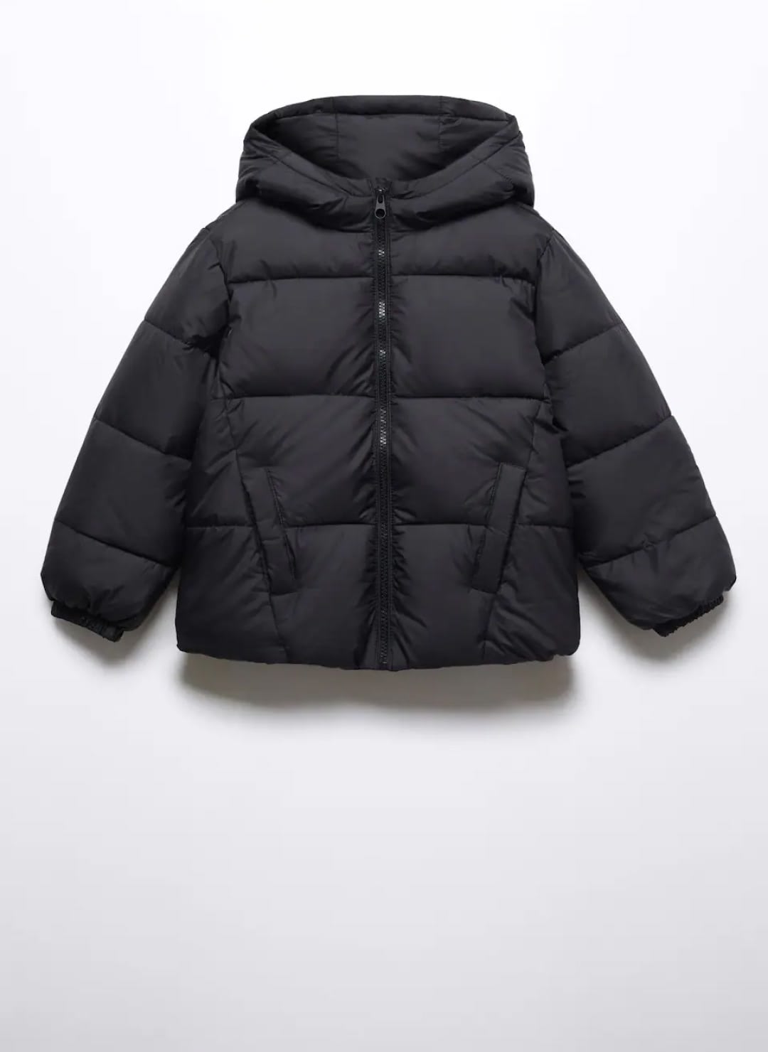 Hood quited coat - Imagen 4
