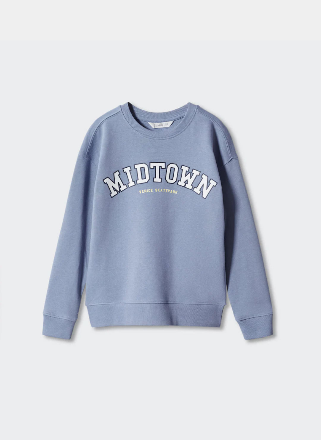 Printed cotton sweatshirt - Imagen 4