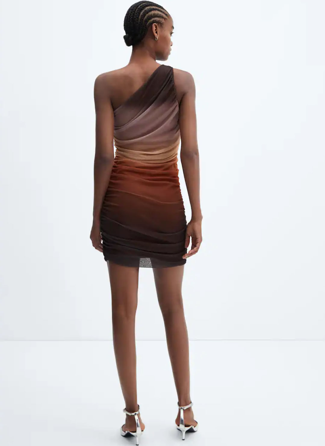 Gradient draped dress - Imagen 2