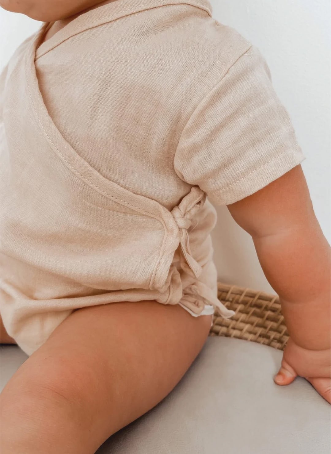 Wrap Baby Suit - Pink Tint - Imagen 3