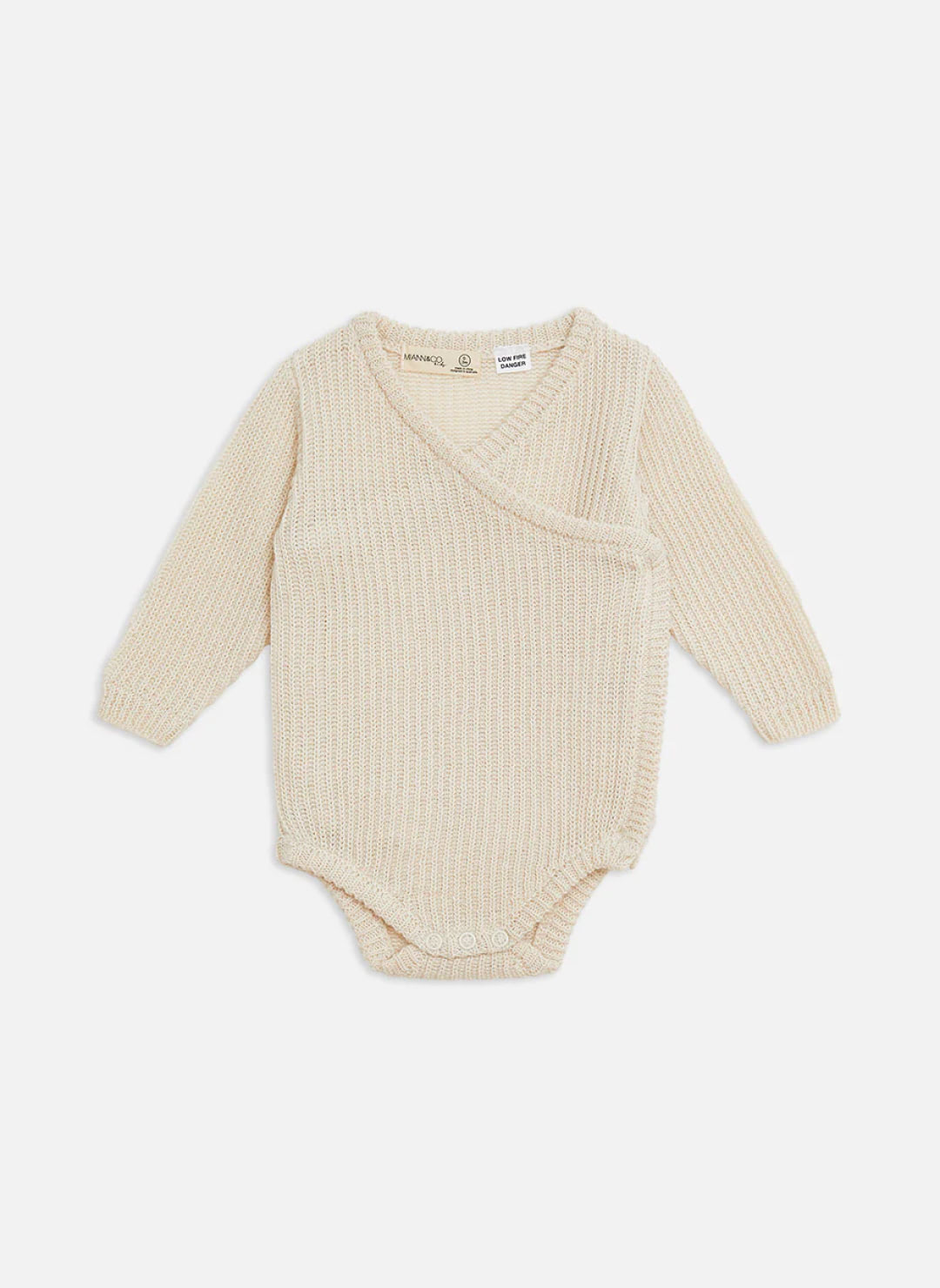 Knit Wrap Bodysuit - Imagen 2