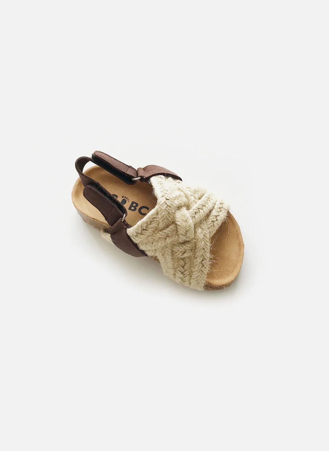 Beige Gladiator Sandals - Imagen 2