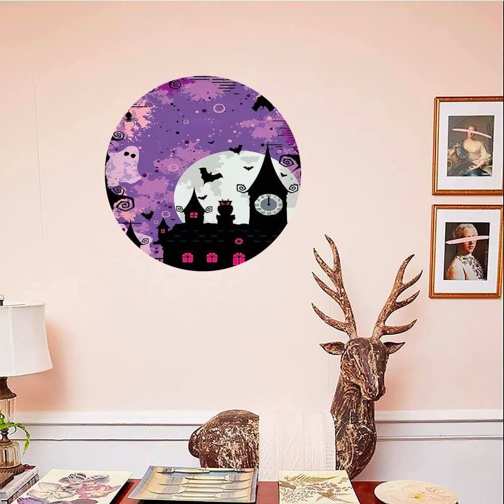 Vintage Halloween Decorative Ceramic Plates, Halloween Midnight - Imagen 2