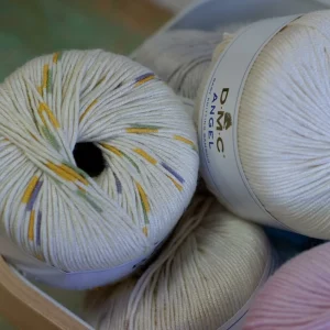 DMC Angel knitting bamboo multicolor